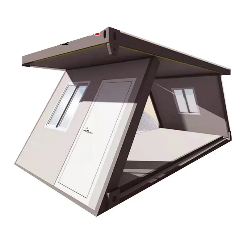 Sammenleggbar containerkontor